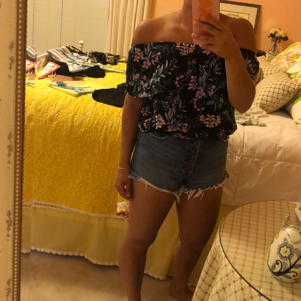 Off the shoulder top
